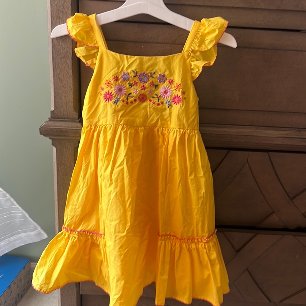 Cupcakes and Cashmere NWT yellow sundress 5T